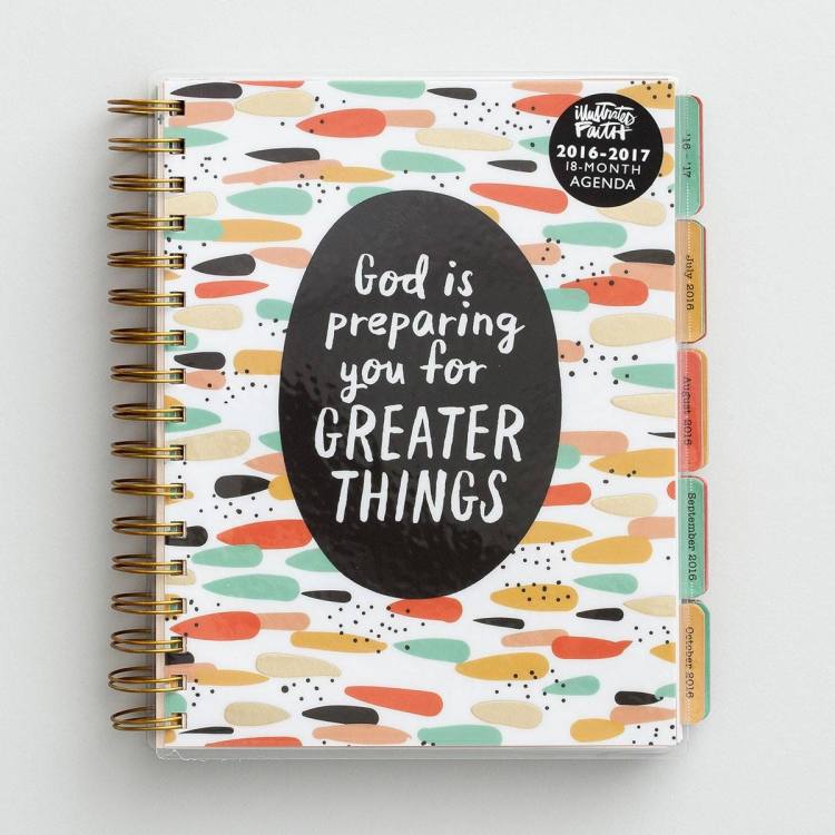illustrated faith planner