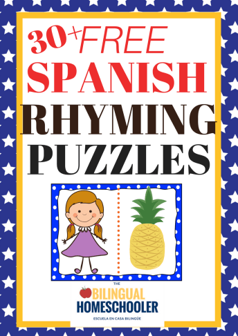 freeSpanishRhymingPuzzles